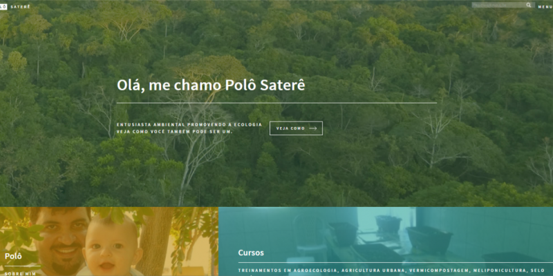 Site Polô Saterê