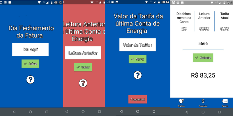 Elfi Conta de Energia App