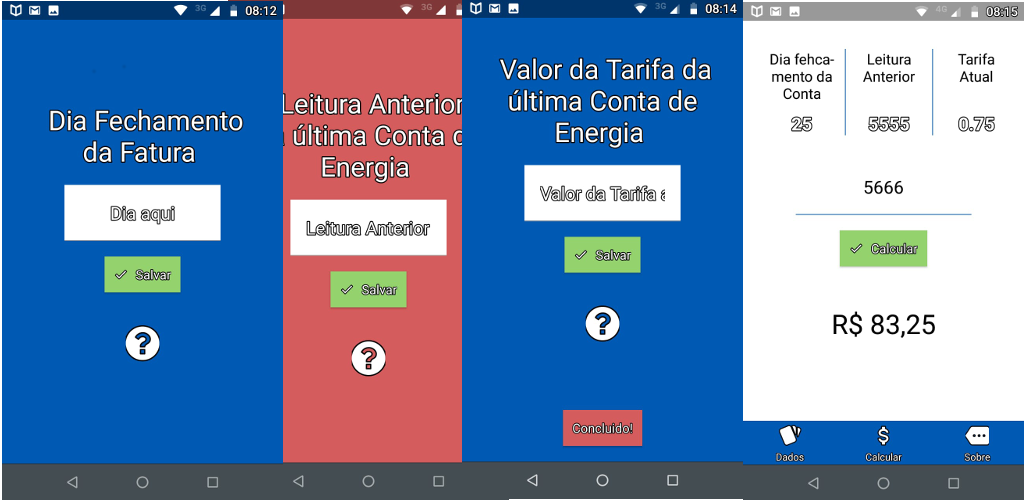 Elfi Conta de Energia App